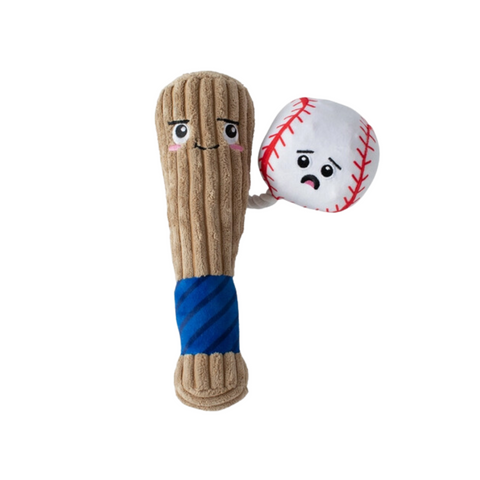 Batter Up Plush Dog Toy