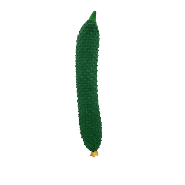 29" Plush Cucumber Dog Toy