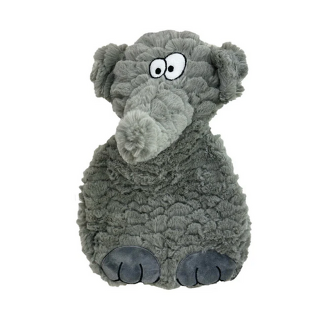 Floppy Elephant Crinkly Plush Dog Toy