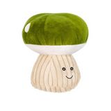 Green Mushroom Plush Dog Toy