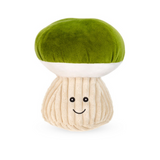 Green Mushroom Plush Dog Toy