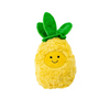 Happy Pineapple Plush Dog Toy