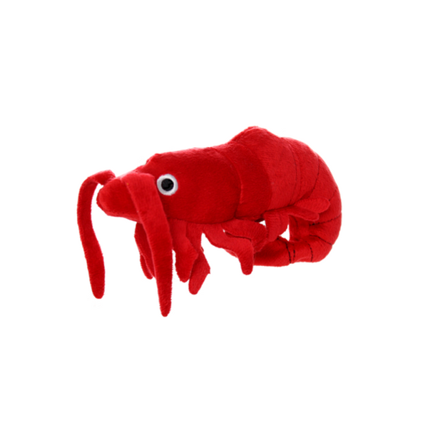 Mighty Jr. Ocean Prawn Dog Toy