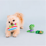 Dog with Rawrin Summer Plush Dog Toy 3pk