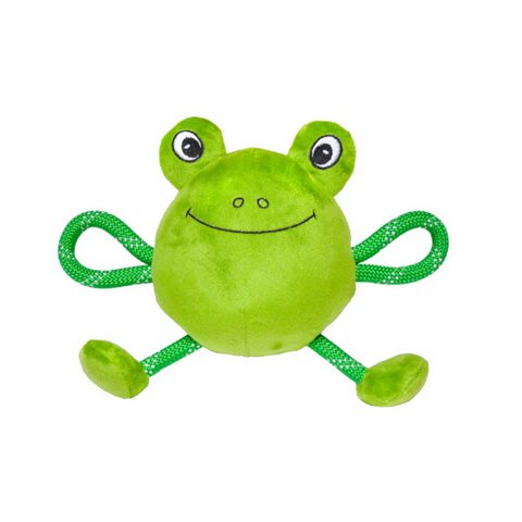 Franklin the Rope Frog Dog Toy